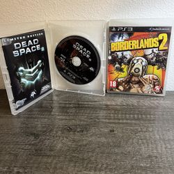 Playstation 3 PS3. 2 Game Bundle: Borderlands 2, Dead Space 2.