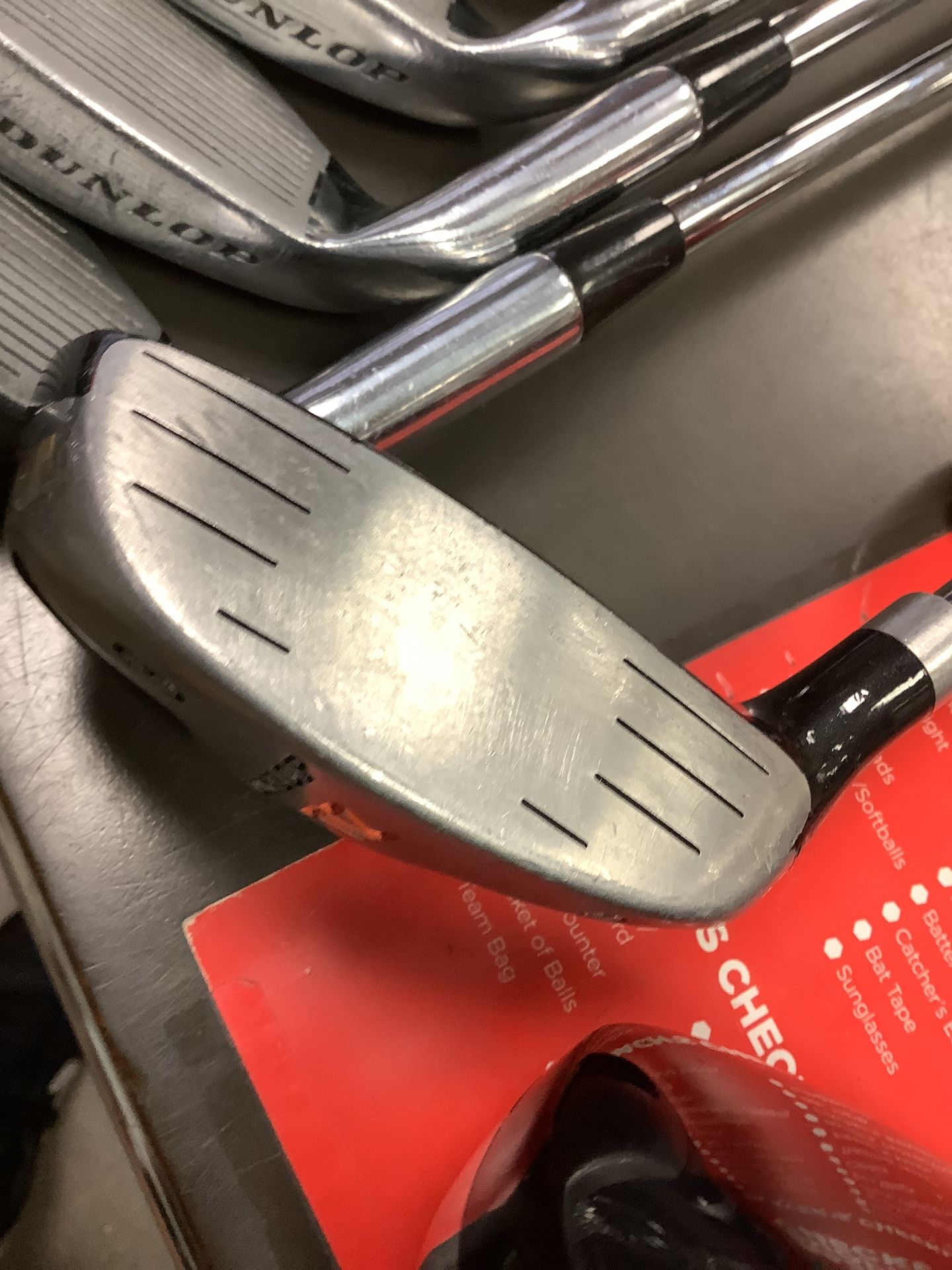 Dunlop TiZ Golf Club Set 1,3,59, P Wedge (Missing 3 Wood, 4 Hybrid