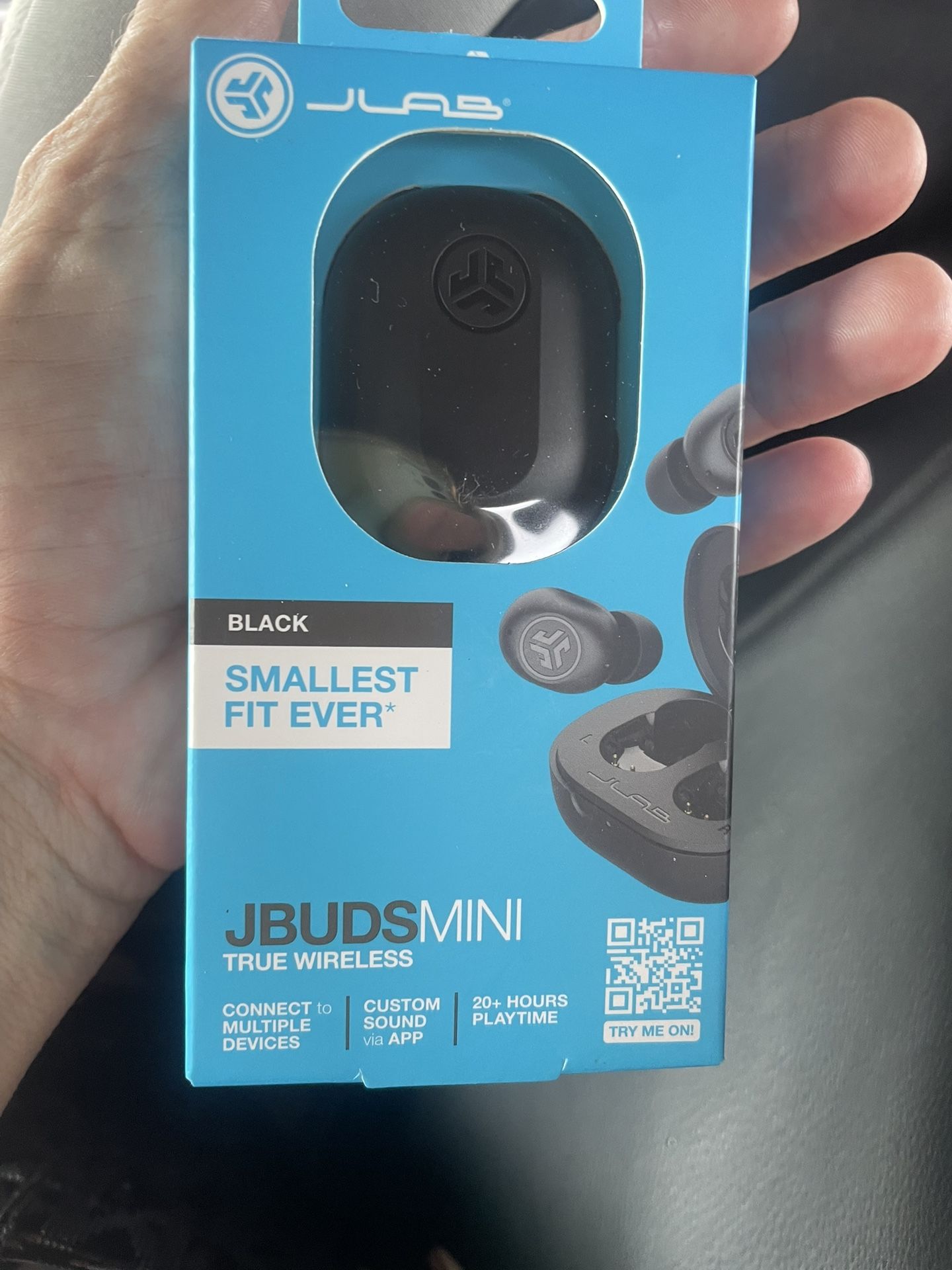New J Lab Ear Buds Smallest Earbuds Yet Black