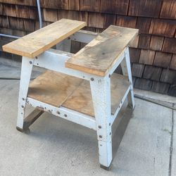 SAW TABLE ON WHEELS $40