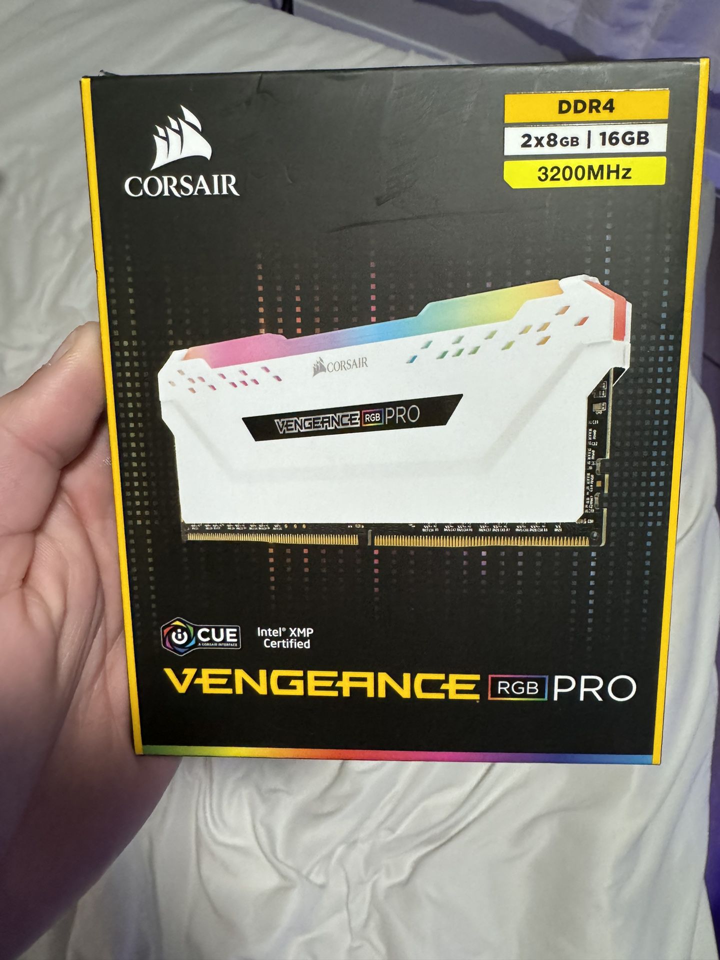 Corsair Vengeance RGB Ram 2x8gb (16GB) 