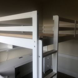 Gently Used Full Size loft Bed 