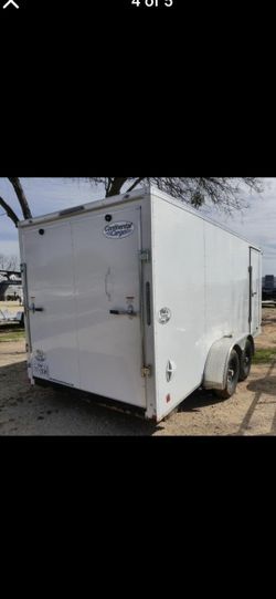 2024 Continental Cargo Trailer 7×16 V Nose