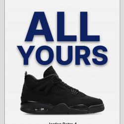 Jordan 4 Black Cat 2025