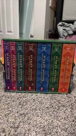 The complete series Harry Potter books