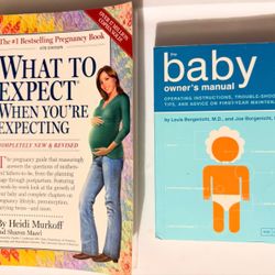 What To Except When You Are Expecting And Baby Owner’s Manual Books