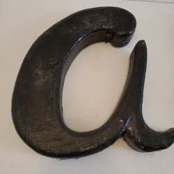 Large wall hanging letters