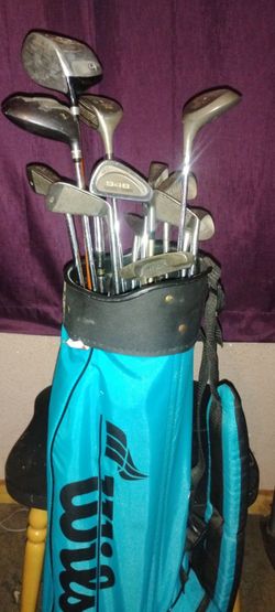 Wilson Golf Bag with Full Set of Clubs $40