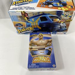 Stretch Armstrong Figure and Mobile HQ