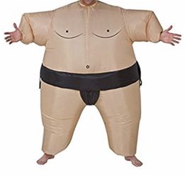 Sumo wrestler costume inflatable Halloween