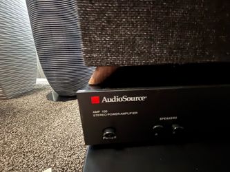 Audio source amp, Jamo center ,Pyle dual cassette