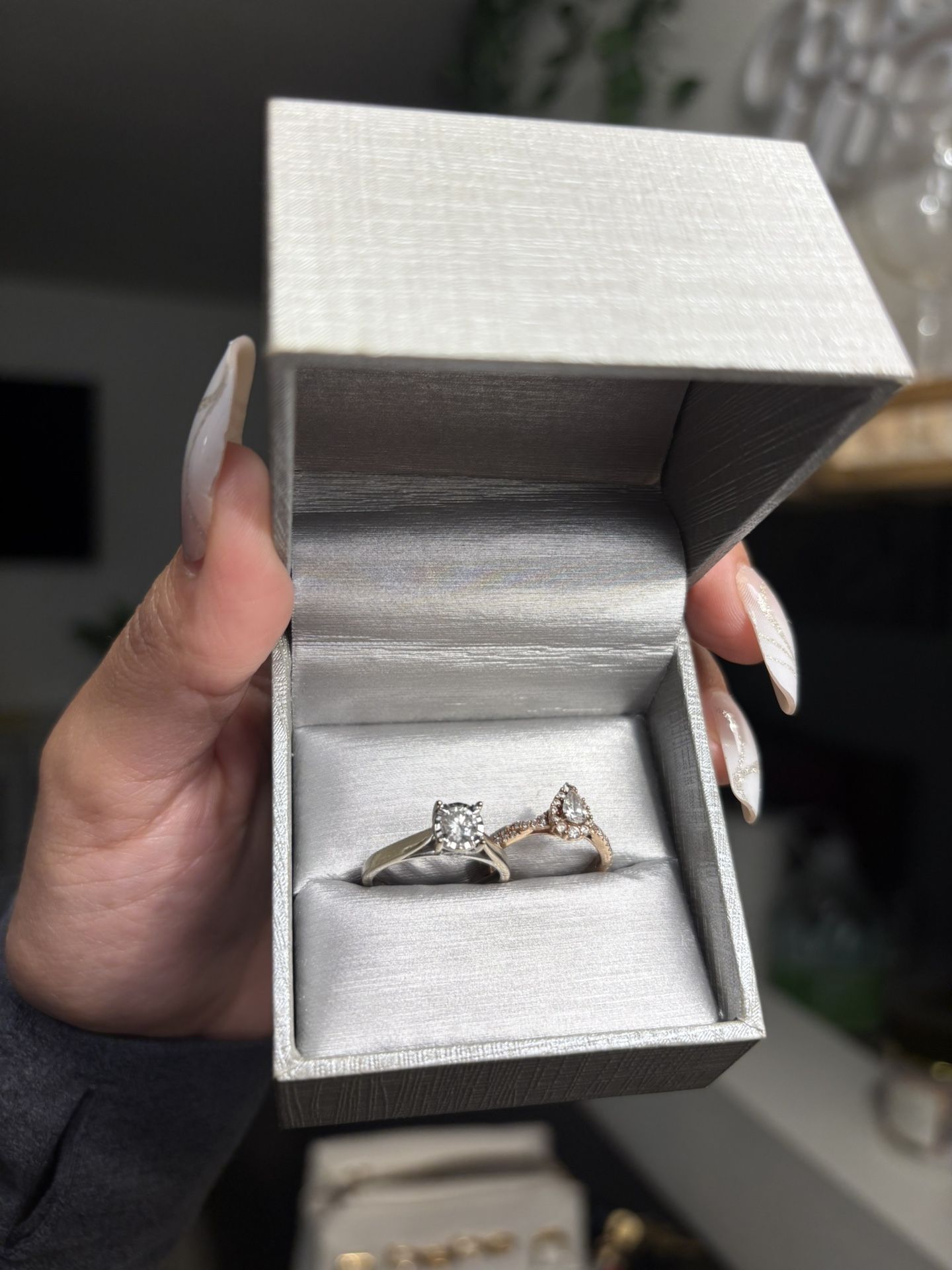 $500-600 Diamond Engagement rings
