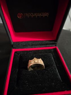 Gold Crown Ring