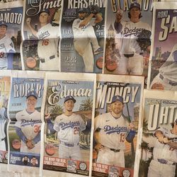 ⚾️ 2026 Los Angeles Dodgers Poster Series California Post Los Angeles Times