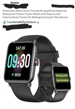 Fitness Tracker Watch With Heart Rate And Sleep Monitor