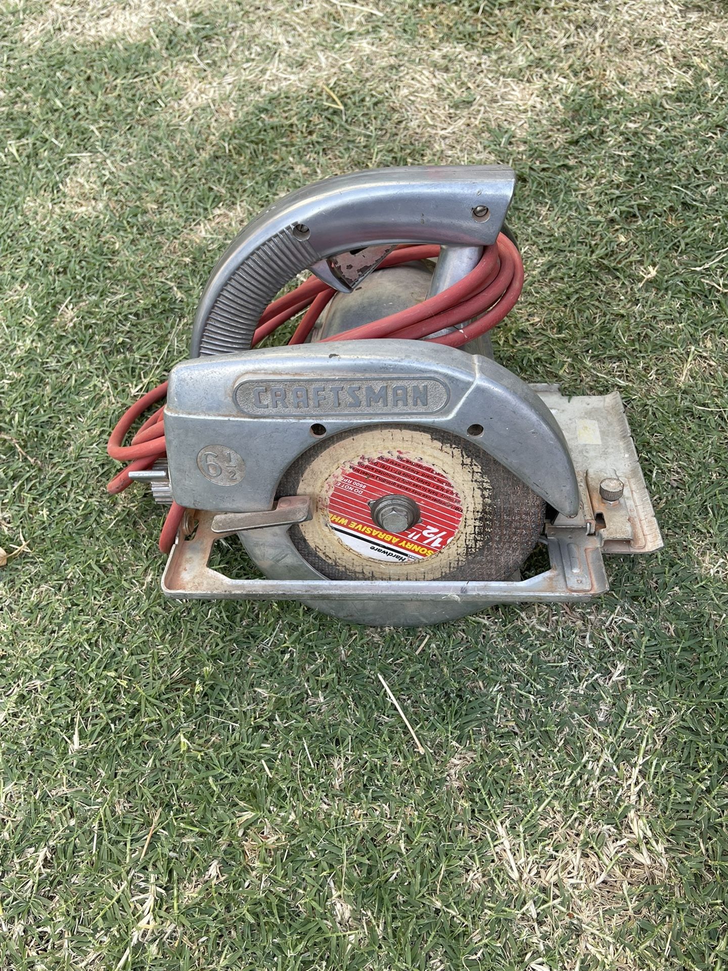 F20 VINTAGE Craftsman ((contact info removed)3) Simpson Sears 6 1/2" Electric Hand Saw