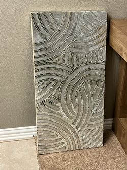 Large Mirror Mosaic Wall Art
