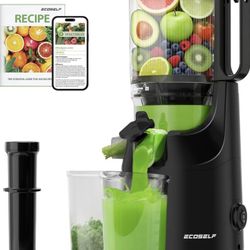 Brand New ECOSelf Cold Press Juicer | High Yield | Quiet Motor|Easy Clean | Powerful Motor