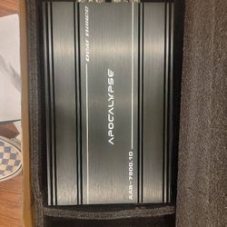Audio Amplifier And Sub 