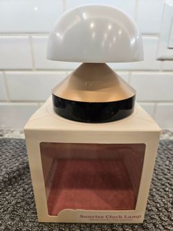 Sunrise Clock Lamp