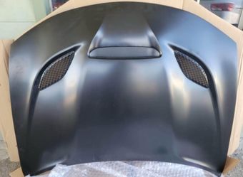2015+ Dodge Charger Hellcat 3-Scoop Hood – Aftermarket Direct Replacement