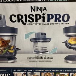 Ninja CrispiPro -NEW IN BOX- Countertop Glass Cooking System