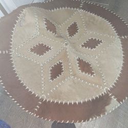 3ft Round Cow Rawhide 