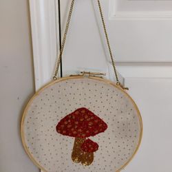 *NEW* Mushroom Beaded Hanging Decor