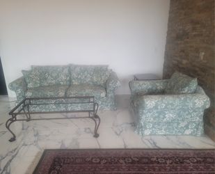 Sofa and Matching Chair