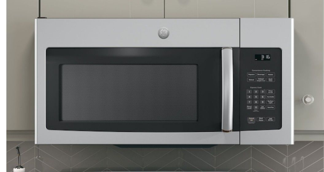 GE Microwave Over the Range 1.6 CU. FT (Stainless steel)