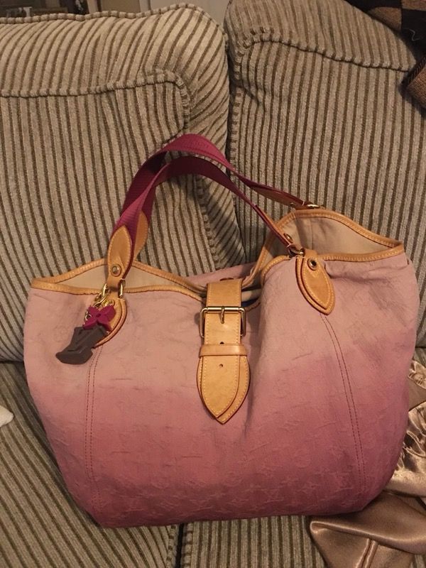 Louis Vuitton pink umbre Sunbeam bag