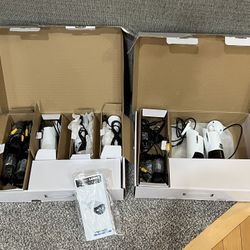 5 Lorex 960H 700TVL MCB7715 Night Vision Security Cameras + Cables NEW