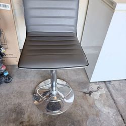 Grey  Swivel Chair