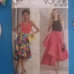 set of three sewing patterns uncut