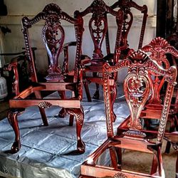 Vintage Chairs And Table