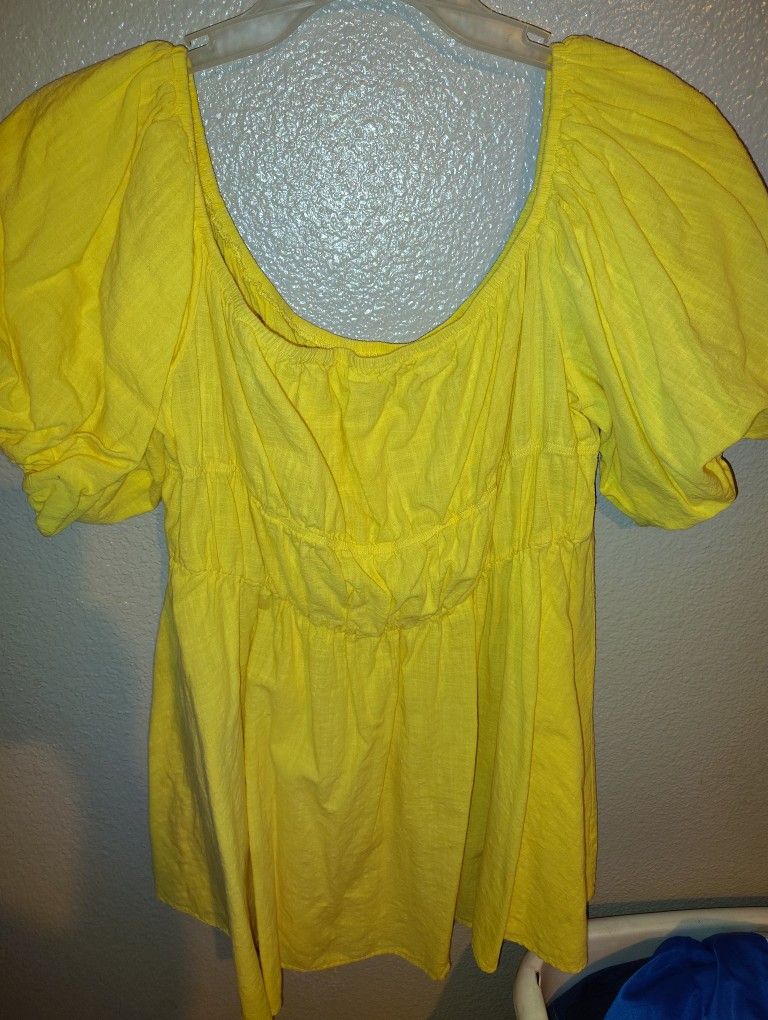 Yellow Dress 2x