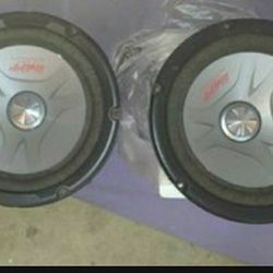 2x Pioneer 10" Subwoofers