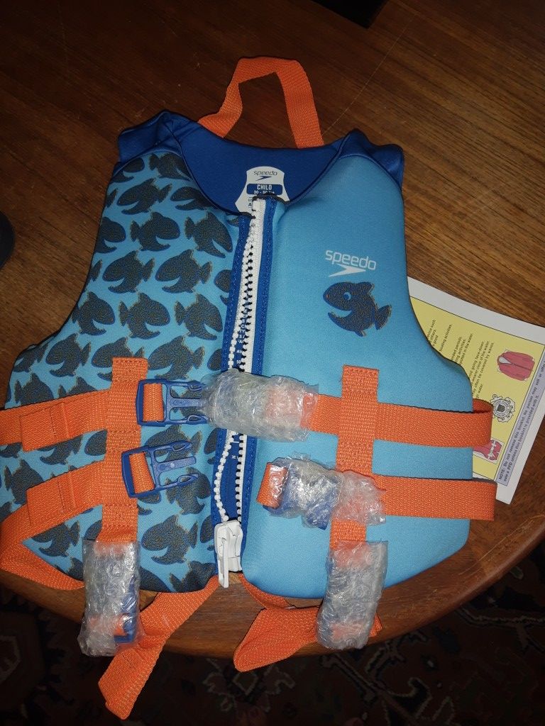 speedo life jacket for kids 39 to 50 pounds