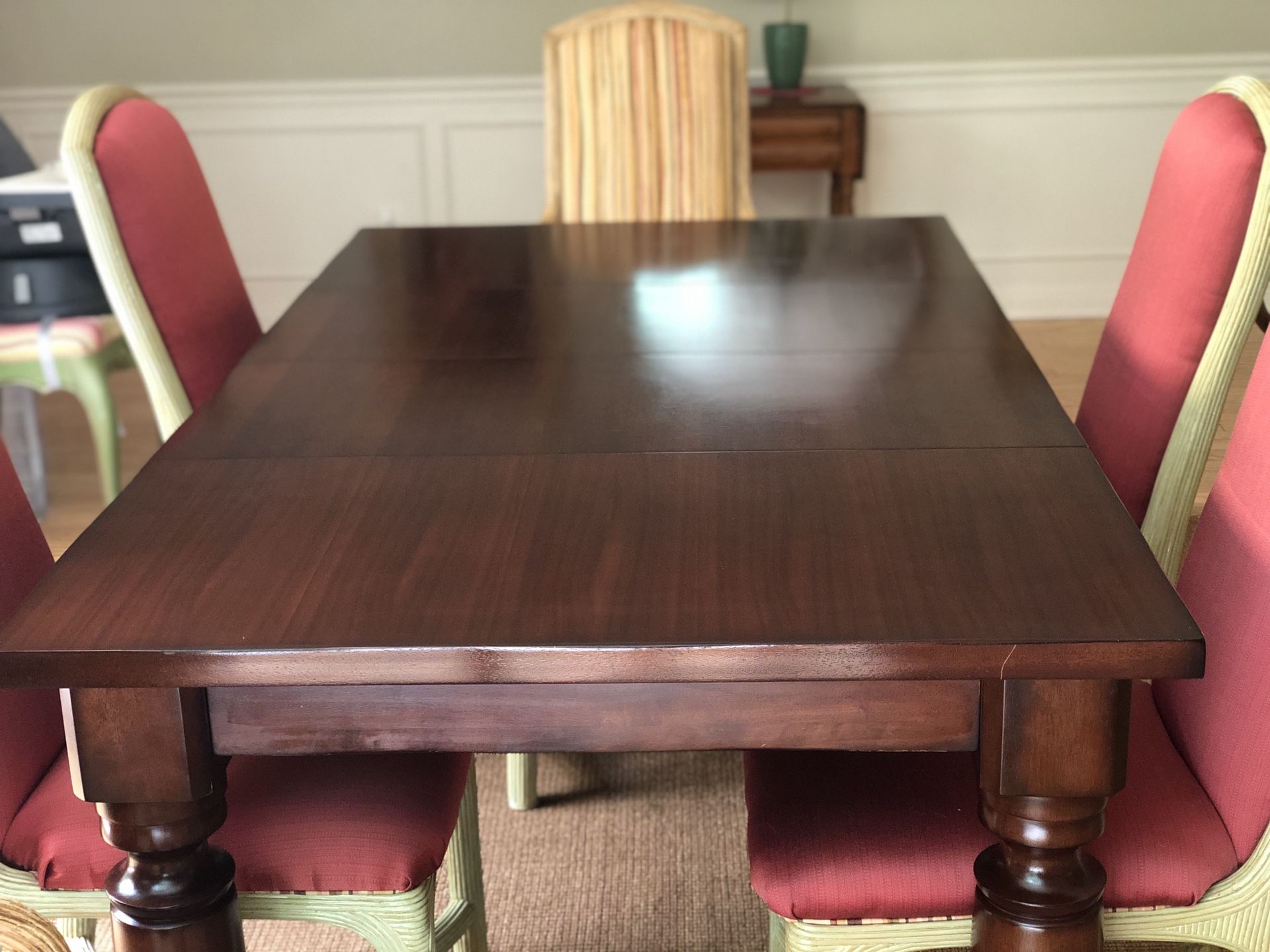 Pottery Barn Amherst Dining Table and chairs