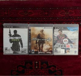PS3 Games - MW2, MW3, and FIFA 14