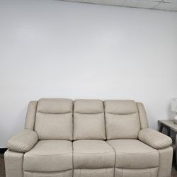 Fabric Recliner Sofa 