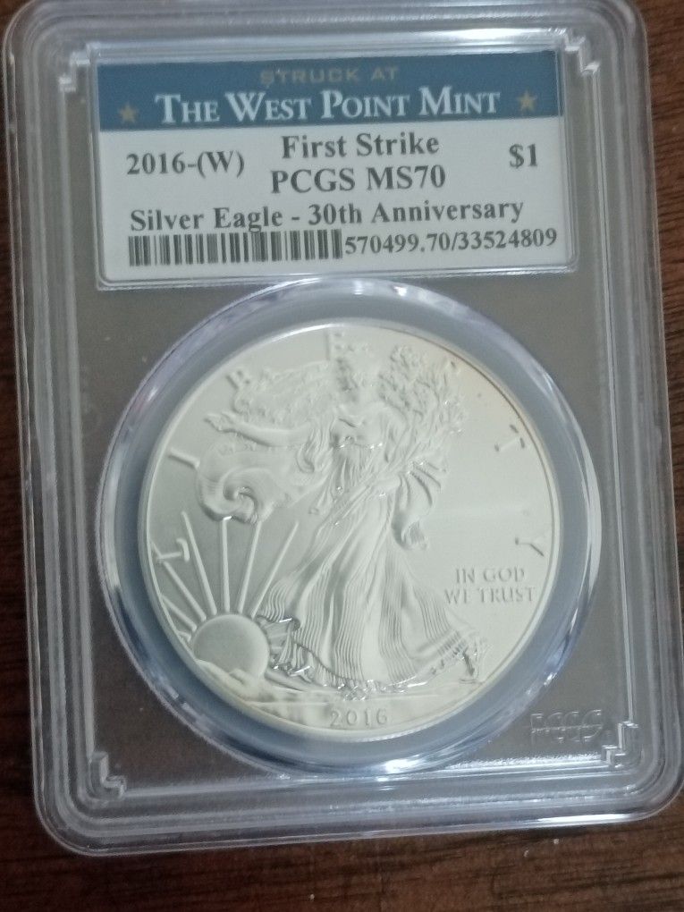 2016 Ms70 Silver Eagle