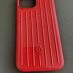 Rimowa Red Hard Case barely used Iphone case