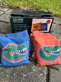 Florida Gators corn hole bean bags