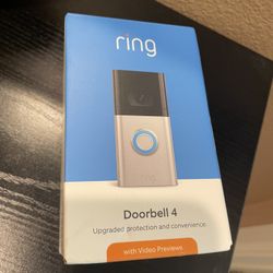 Ring Security Video Security Doorbell 4 