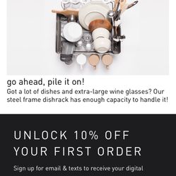 New Large Dish Drying Rack (19 X 13in)