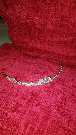 Wedding accessories. Stones. Crown.