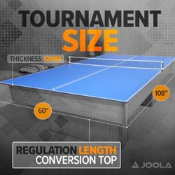 Joola Table Tennis Pong Pong Table Top 