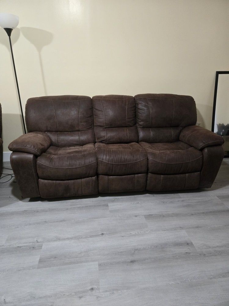 Reclining Sofa And Loveseat Set