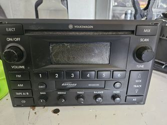 Volkswagen OEM Factory radio